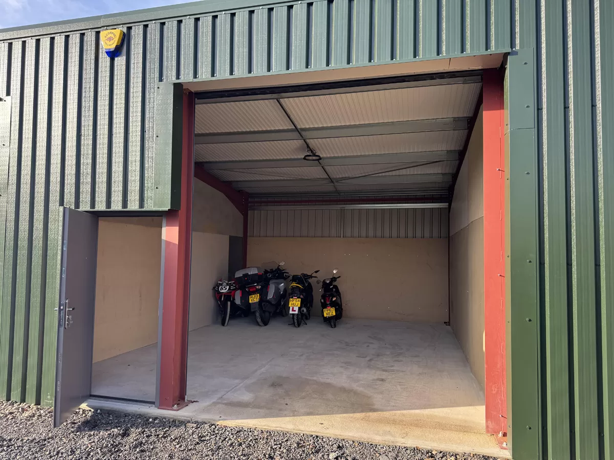 motorcycle storage service